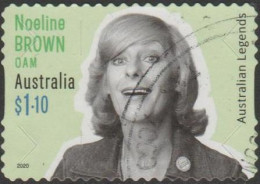 AUSTRALIA - DIE-CUT-USED 2020 $1.10 Comediens - Noeline Brown OAM - Oblitérés