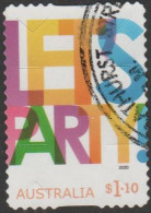 AUSTRALIA - DIE-CUT- USED 2020  $1.10 Joyful Occasions - Lets Party - Used Stamps