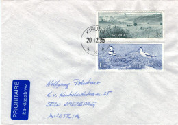 Kiruna 1995 Landschaft - Wattenmeer Säbelschnäbler Recurvirostra Avosetta - Storia Postale