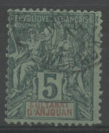 Anjouan (1892) N 4 (o) - Usados