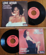 RARE French SP 45t RPM (7") CLAUDIA CARDINALE «Love Affair» (1977) - Collector's Editions