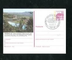 "BUNDESREPUBLIK DEUTSCHLAND" 1987, Bildpostkarte Bild Und Stempel "WISSEN" (4/013) - Geïllustreerde Postkaarten - Gebruikt