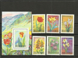 Uzbekistan 1993 - Flowers, MNH - Uzbekistan