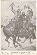 MILITARIA - Guerre - Hussard Français Contre Garde Du Corps Prussien - Carte Postale Ancienne - Altre Guerre