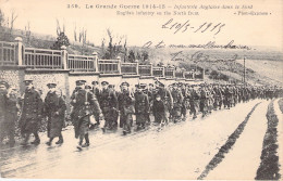MILITARIA - Guerre - Infanterie Anglaise Dans Le Nord - Carte Postale Ancienne - Other Wars