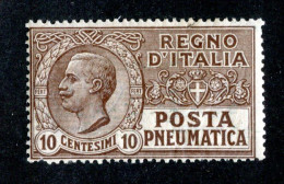 ( 471 Italy) 1913 Scott# D1 M* - Lower Bid- Save 20% - Posta Pneumatica