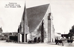 FRANCE - 59 - LILLE - Exposition Du Progrès Social - Lille Roubaix 1939 - L'église - Carte Postale Ancienne - Lille