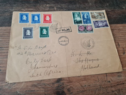 Old Letter - South Africa - Netherlands, FDC... - FDC