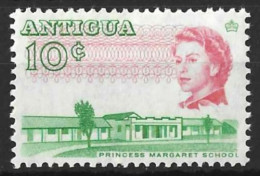 ANTIGUA....QUEEN ELIZABETH II...(1952-22..)......" 1966.."....10c......SG187......MNH... - 1960-1981 Ministerial Government