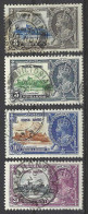 HONG KONG....KING GEORGE V....(1910-36..)....OMNIBUS.....SILVER JUBILEE......SET OF 4......VFU.. - Gebraucht