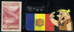 ANDORRA FR YVERT  41 NEUFS *** - Maschinenstempel (EMA)