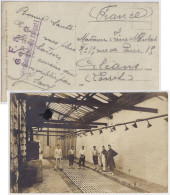 ALLEMAGNE / GERMANY - WWI POW Photo Card Censored From The KGfLStuttgart I Addressed To France - Briefe U. Dokumente
