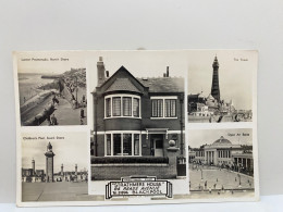 Strathmere House, Children’s Pool, South Shore, Tower, Lower Promenade, North Shore, Blackpool Postcard, HEH Ltd - Blackpool