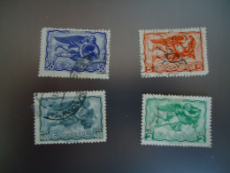 GREECE  USED  4 STAMPS  1942-1943  AIR WINDS - Timbres De Distributeurs [ATM]