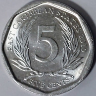 Eastern Caribbean States - 5 Cents 2010, KM# 36 (#2037) - Caraibi Orientali (Stati Dei)