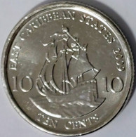 Eastern Caribbean States - 10 Cents 2009, KM# 37a (#2038) - Caraïbes Orientales (Etats Des)