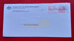 Cover From USA To Philippines - Storia Postale