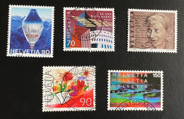 Schweiz 1995/2001 Mi. 1562, 1680, 1750, 1746, 1777,  Gestempelt/o - Used Stamps