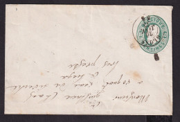 DDDD 773 -- Enveloppe No 1 Double Cercle GLONS 1875 Vers LIEGE - Briefe