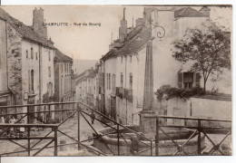 Carte Postale Ancienne Champlitte - Rue Du Bourg - Champlitte