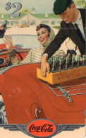 UNITED STATES - PREPAID - SPRINT SCOREBOARD - COCA COLA - WOMAN IN CAR - SILVER - 18/25 - Sprint