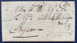 Lettre Du 15 Fevrier 1693 De NICE Pour PUGET (POGETTO) Pas Si Courant Et Superbe ! - ....-1700: Precursori