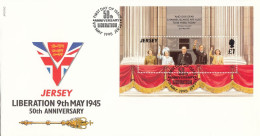 FDC JERSEY Block 10 - Sir Winston Churchill