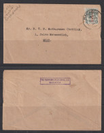 Japenese Occupation 1943 Used From Malacca To Muar With Content Cover - Malaysia (1964-...)