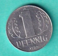 Germany  - 1975 - 1 Pfennig.. - KM8.1 - 1 Pfennig