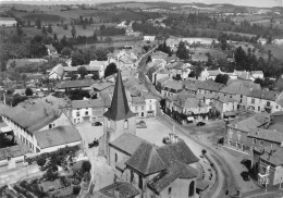 42-SAINT-MARTINE-D'ESTREAUX- PLACE DE L'EGLISE VUE DU CIEL - Autres & Non Classés