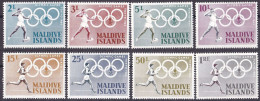 # Malediven Satz Von 1964 **/MNH (A3-17) - Malediven (...-1965)