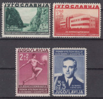 Yugoslavia Kingdom 1938 Mi#358-361 Mint Hinged - Ongebruikt