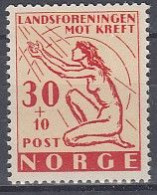 Norway 1953. Cancer Charity. Michel 379. MNH(**) - Neufs