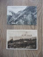 2 CARTES POSTALES  (1918 & 1922) Expédiées Au Méme Destinataire (Castelpers) - Aragnouet