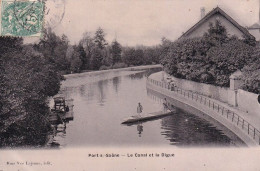 Port-sur-Saône  Le Canal Et La Digue - Port-sur-Saône