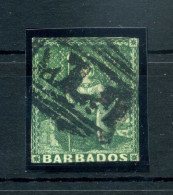 1857 BARBADOS N.4 USATO - Barbados (...-1966)