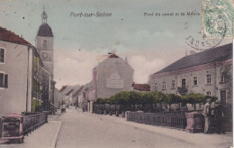 Port-sur-Saône  Port Du Canal Et La Mairie - Port-sur-Saône