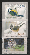 NORWAY - 2015 - N°Yv. 1812 à 1814 - Oiseaux / Birds - Neuf Luxe ** / MNH / Postfrisch - Ongebruikt
