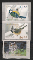 NORWAY - 2015 - N°Yv. 1812 à 1814 - Oiseaux / Birds - Neuf Luxe ** / MNH / Postfrisch - Neufs