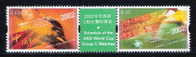 2002 HONG KONG-CHINA-MACAO JOINT W.C.SOCCER 2V STAMP - 2002 – Corée Du Sud / Japon