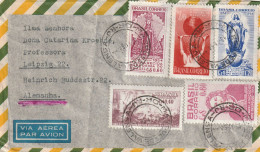 Brazilië 1954, Letter To Germany - Brieven En Documenten