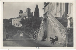 Roma Chiesa Della Trinita Dei Monti Animata Rara - Piazze