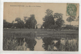 Le Plessis-Trévise (94) : Le Château Pris De La Mare En 1907 PF. - Le Plessis Trevise