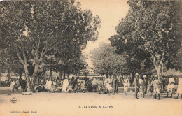 MALI - Le MARCHE De KAYES - CARTE ALBARET N° 15 - MILITAIRES COLONIAUX - Mali