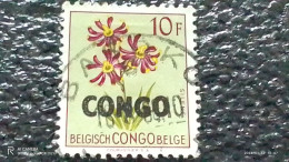 KONGO HALK CUMHURİYETİ-1960-70-      10FR     USED - Usati