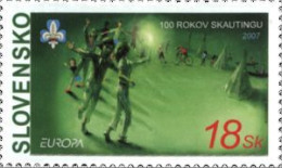 Slovakia - 2007 - Europa CEPT - Centenary Of Scouting - Mint Stamp - Neufs