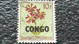 KONGO HALK CUMHURİYETİ-1960-70-      10FR     USED - Oblitérés