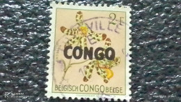 KONGO HALK CUMHURİYETİ-1960-70-      2FR     USED - Oblitérés