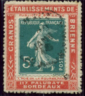 Porte Timbre - N° 137 - Grand Etablissements  De BRIENNE - - Usados