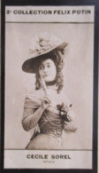 ► Cécile SOREL Actrice En Costume De Théâtre  Chapeau Comédie Française épouse Ségur-Lamoignon - Photo Felix POTIN 1908 - Félix Potin